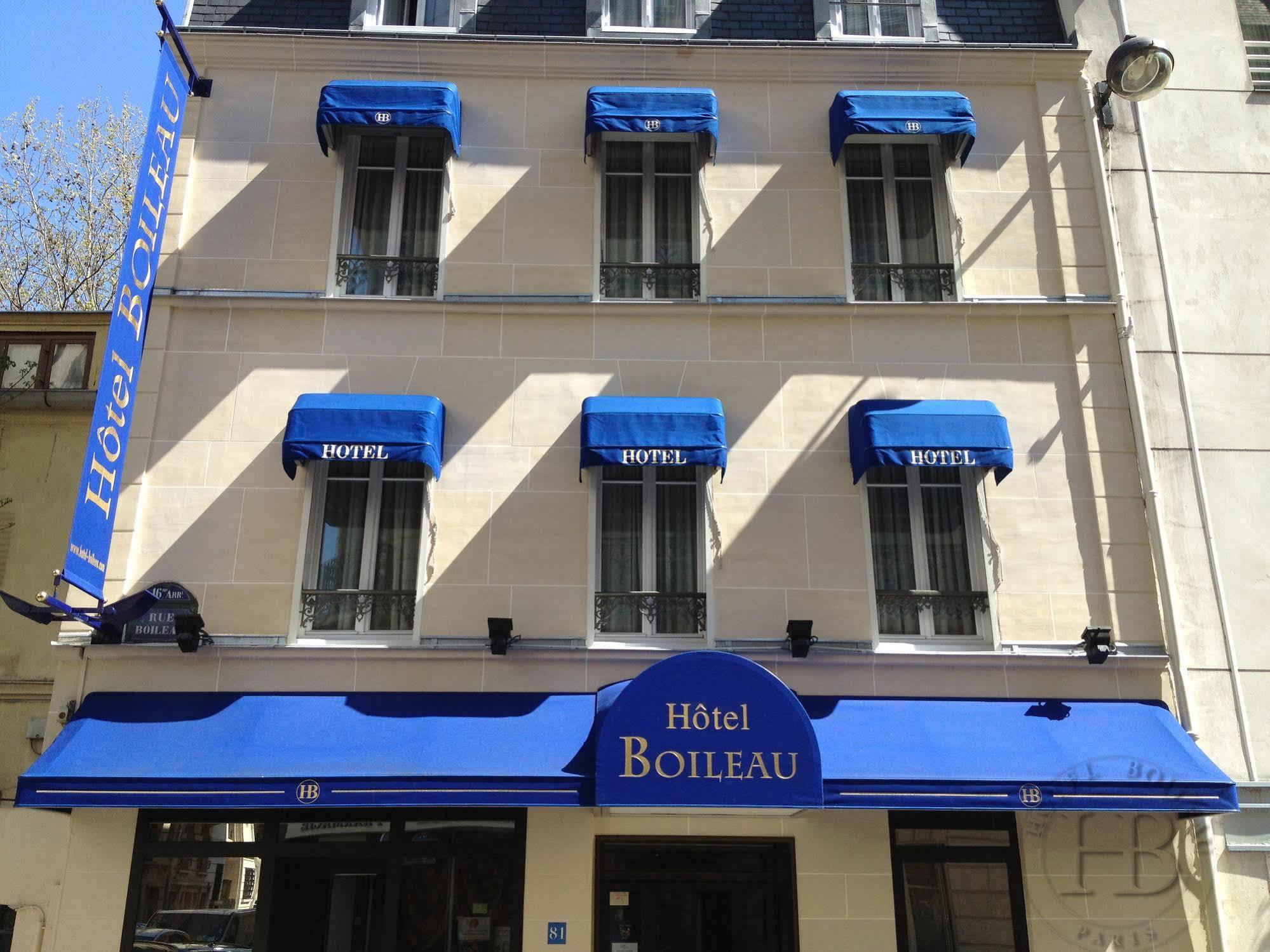 Hotel Boileau Paris Bagian luar foto